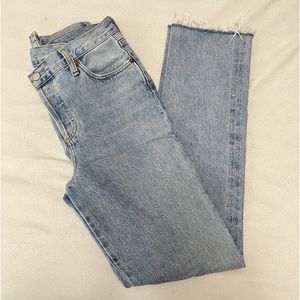 AGOLDE - Criss Cross Straight Jean